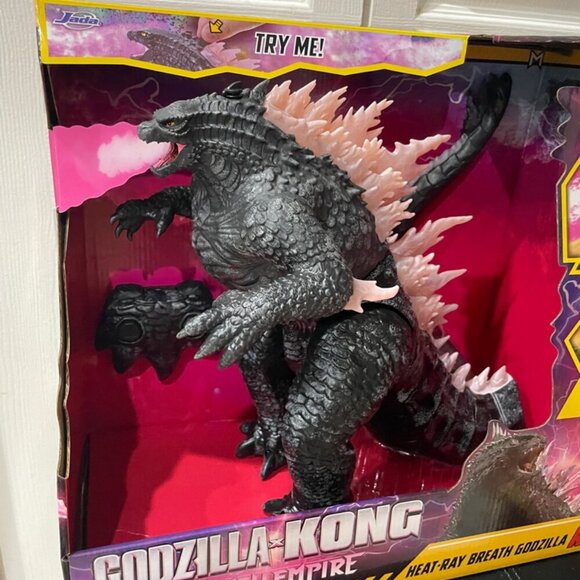 GODZILLA X KONG THE NEW EMPIRE R/C HEAT RAY BREATH REALISTIC LIGHTS SOUND RARE - Picture 7 of 15